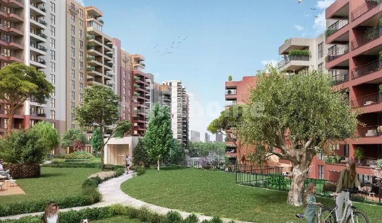 RH - 524 Apartments for sale at Sinpaş Koru Aura project istanbul