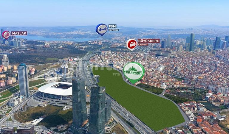 RH 515 Apartments for sale at Dap Yeni levent project istanbul
