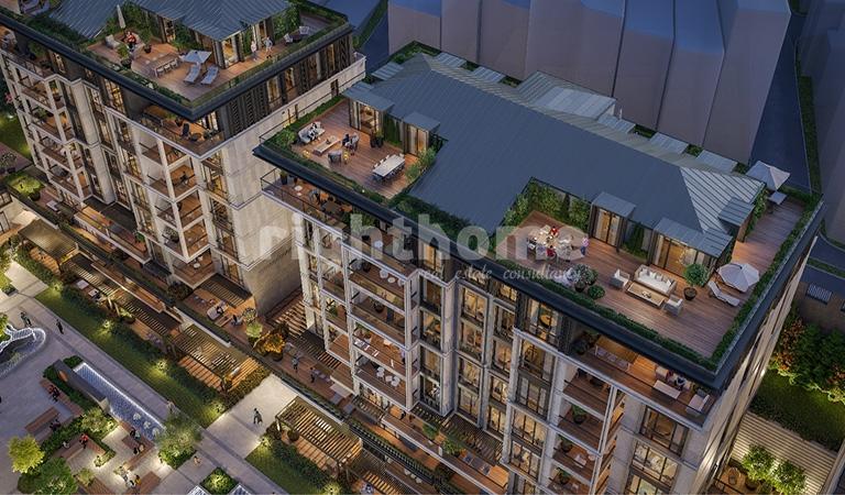 RH 519 Apartments for sale at Referans Besektas project istanbul