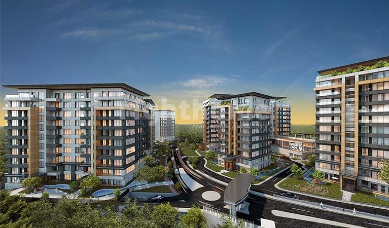 RH 477 - Apartments for sale at Avrupa konutları çamlıvadi project istanbul