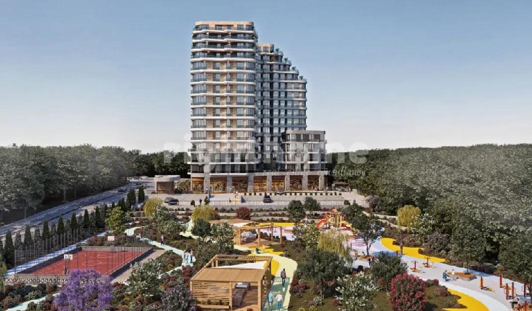 RH 529 - Apartments for sale at Flamingo Panorama Alkent project istanbul