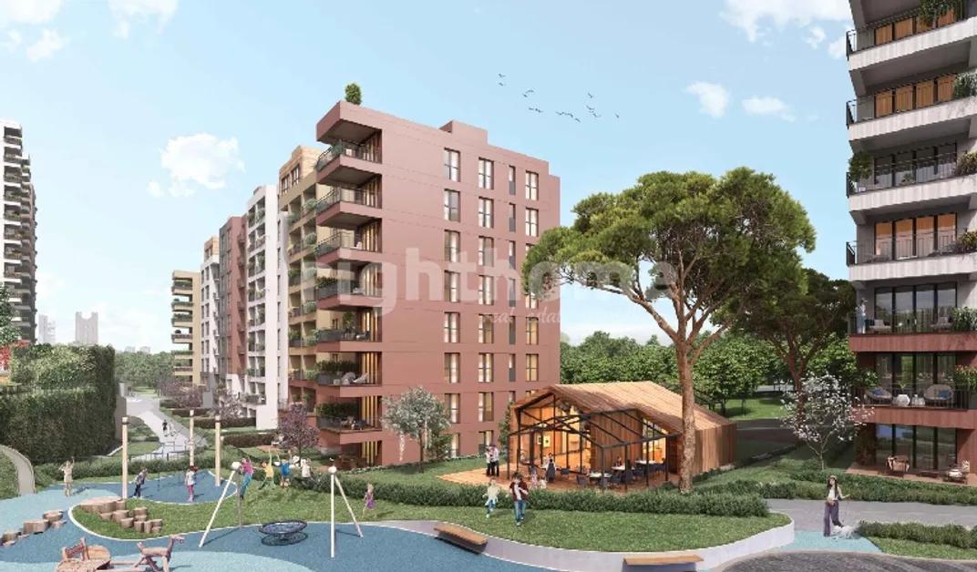 RH - 524 Apartments for sale at Sinpaş Koru Aura project istanbul