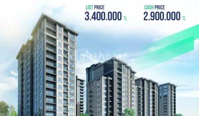 Special offer in Bahcesehir for 2+1 apartment under-construction