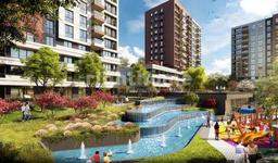 A residential apartment for sale in the BAHCEYAKA project located in Bahcesehir