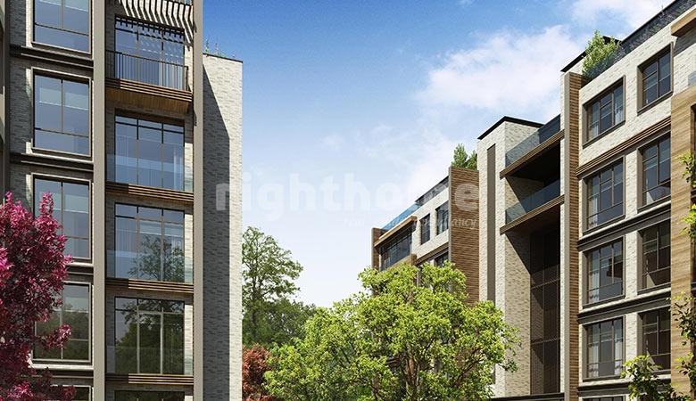 RH 370- Luxury peaceful apartments for sale in Beykoz at Mesa Orman project istanbul