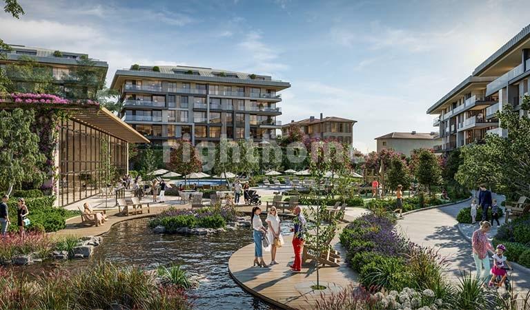 RH 429 - Apartments for sale at Nidapark Cengilkoy project istanbul