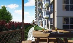 Special offer on a 2+1 apartment with a lake view in Kucukcekmece at the BLUE GARDEN project