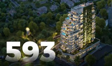 Rh 593 - آپارتمان های با کاربری ترکیبی برتر در منطقه الیت لونت استانبول