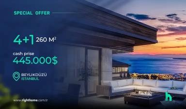 Exceptional 4+1 Apartment in Beylikduzu Marina- Limited Offer Only!