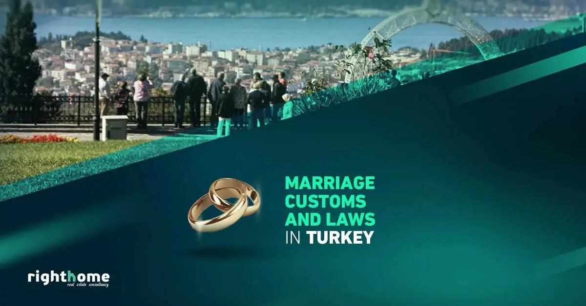عادات وقوانين الزواج في تركيا 
