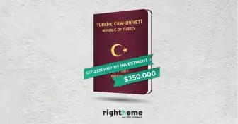 A new amendment regarding the law of obtaining Turkish citizenship under the ownership of a property in Turkey