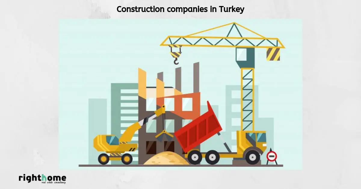 شركات الإنشاءات في تركيا