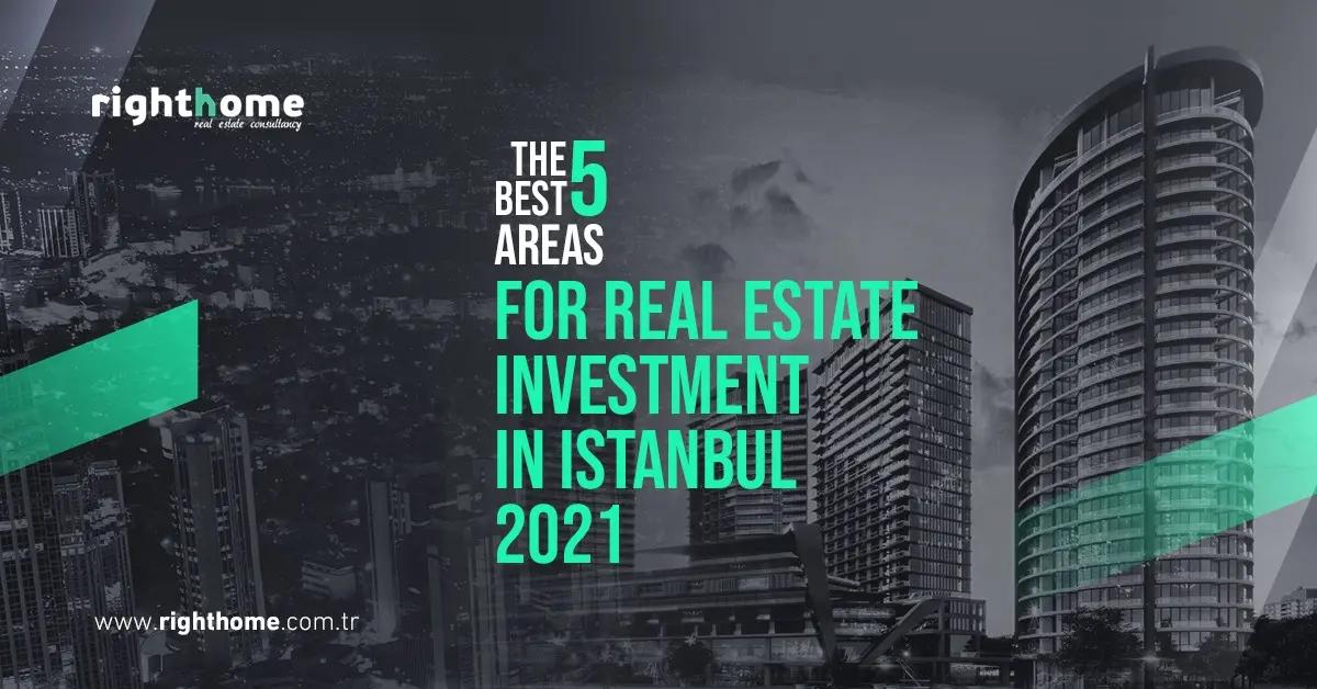 5 лучших направлений для инвестиций в недвижимость Стамбула 2021