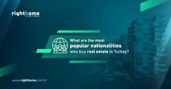 What are the most popular nationalities who buy real estate in Turkey?
