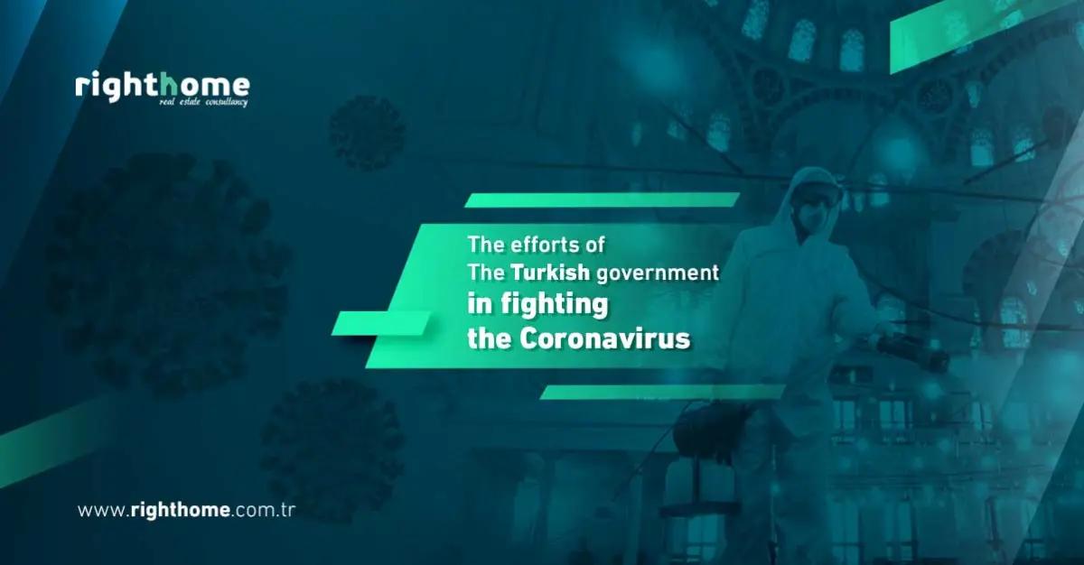 The efforts of the Turkish government in fighting the Coronavirus