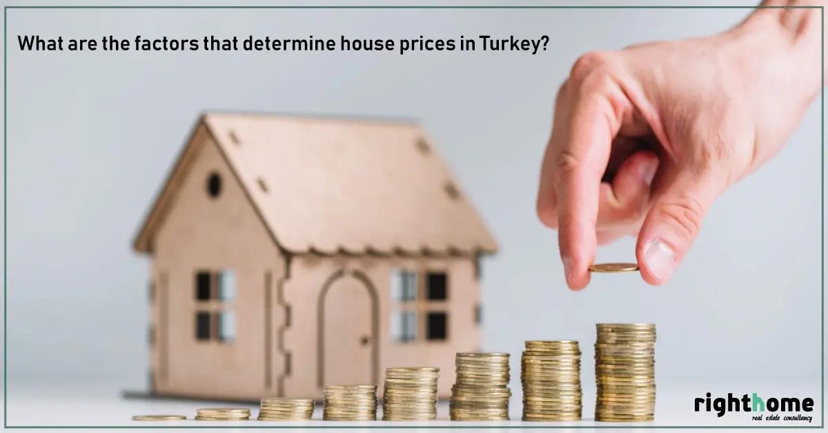 What are the factors that determine house prices in Turkey?