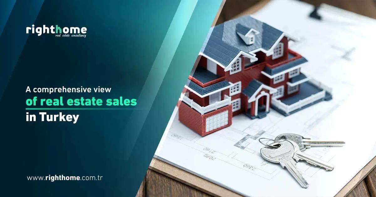A comprehensive view of real estate sales in Turkey