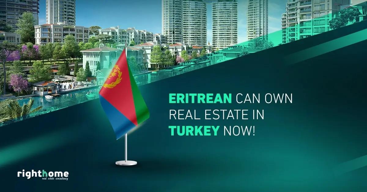 Eritrean can own real estate in Turkey now!
