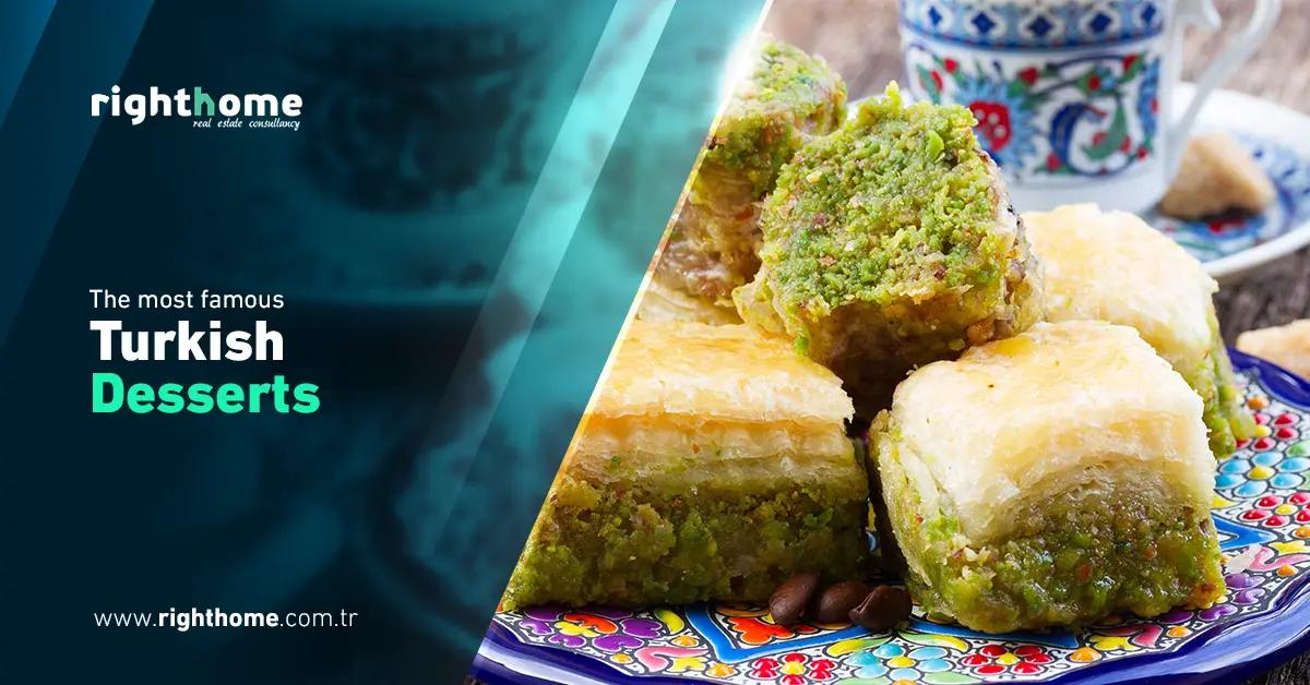 The most famous Turkish desserts