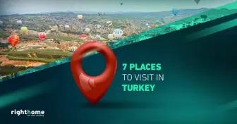 7 أماكن يجب عليك زيارتها في تركيا